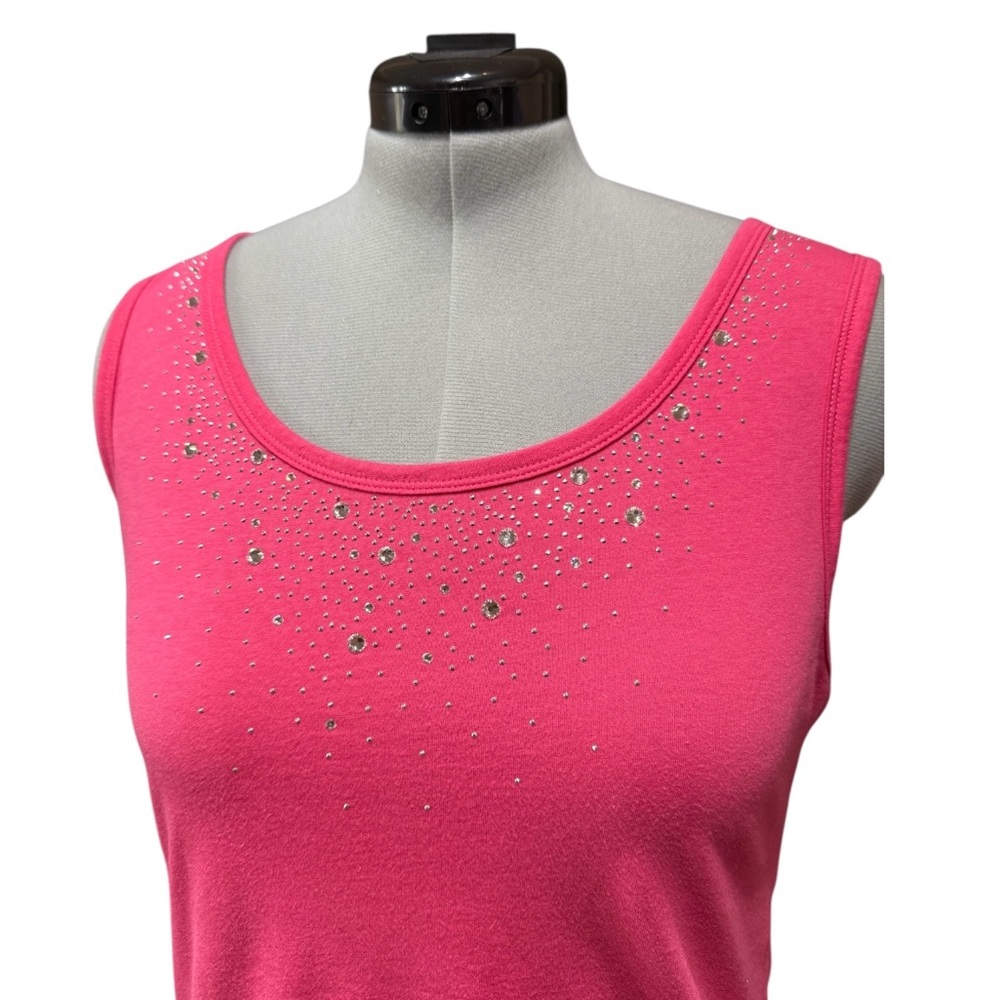 Christine Alexander Swarovski Crystal Cardigan and Tank Set - 19” pit to pit - Picture 6 of 11
